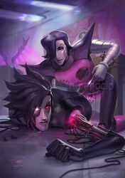 1boy 2018 2boys biting_lip gay humanoid humanoid_robot male male_only mettacest mettaton mettaton_ex mettaton_neo nipepocip robot robot_humanoid selfcest undertale undertale_(series) wire wireplay yaoi