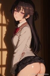 1girl 3d ai_generated anime arched_back ass ass_focus back_view bedroom bending_forward bending_over big_ass butt butt_focus completely_nude female flat_belly from_behind glossy_skin hentai indoors long_hair maellepetite medium_breasts mirror naked nsfw nude nude_female oiled oiled_body oiled_skin petite petite_body petite_female pussy rear_view seductive sexy shiny_skin skin_shine skinny slim slim_waist small_breasts solo spread_legs standing suou_yuki thick_thighs thighs tokidoki_bosotto_russian_de_dereru_tonari_no_alya-san uncensored vagina vaginal wet_skin