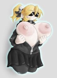 breasts cadence_(crypt_of_the_necrodancer) crypt_of_the_necrodancer hyper_breasts tagme yourstrulygarbage