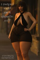 1girls 3d ass_bigger_than_head big_ass big_breasts big_thighs breasts child_bearing_hips curvaceous curvy curvy_figure definemacro dumptruck_ass dumptruck_butt female giant_female giant_milf hips hourglass_figure huge_ass huge_breasts huge_thighs large_ass large_breasts large_thighs legs light-skinned_female light_skin macro macro_female mature mature_female milf mini_giantess mommy original original_character plump_ass plump_thighs round_ass slim_waist story tall tall_female thick thick_hips thick_legs thick_thighs thighs voluptuous waist wide_hips wide_thighs