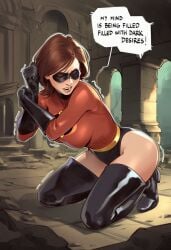 1girls ai_generated ass big_ass big_thighs breasts curvaceous curvy curvy_figure digital_media_(artwork) disney elastigirl female helen_parr hips hourglass_figure huge_ass huge_thighs large_ass large_thighs legs light-skinned_female light_skin mature mature_female milf mother phophopho pixar pixar_mom slim_waist the_incredibles thick thick_hips thick_legs thick_thighs thighs voluptuous voluptuous_female waist wide_hips wide_thighs