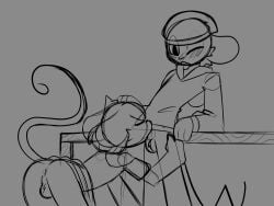 animated anthro blowjob femboy furry gay male/male mouse reggie_(whygena) whygena