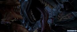 3boys animated claws cum cum_in_mouth cum_inside cumming_together cumshot cumshot_in_mouth dasharky3d demon doom doom_(series) doom_the_dark_ages ejaculation erection fangs gay groan handjob hell imp_(doom) jerkingoff male male/male/male male_only monster open_mouth penis penises_touching revenant_(doom) serrat_(doom) skull_head sound sound_effects tagme video