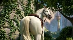 3d 3d_animation ai_generated ass ass_focus disney forest horse horse_tail horse_vagina maximus_(tangled) mp4 sound tagme tangled tangled:_the_series tower vaginal_penetration video