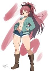 mahou_shoujo_madoka_magica nagare_(flow) sakura_kyouko tagme