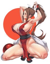 mai shiranui from fatal fury by amamiya (abaros)