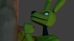 2boys 3d animated animatronic anthro duo eye_contact faceless_male five_nights_at_freddy's five_nights_at_freddy's_3 gay hand_on_hip handjob human lagomorph leporid looking_at_another male male/male male_only mammal penile rabbit sex springtrap springtrap_(fnaf) video_games yeahhotel