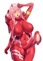 1futa ball_bulge balls belly belly_button blush bodysuit breasts bulge censored chubby condom_suit cum cum_in_bodysuit cum_in_clothes darling_in_the_franxx dickgirl edit ejaculation ejaculation_under_clothes erect_nipples erect_nipples_under_clothes erection erection_under_clothes eyebrows_visible_through_hair futa_only futanari green_eyes hair hands-free handsfree_ejaculation headband horn horns huge_breasts huge_cock large_balls large_breasts large_penis long_hair massive_breasts nipple_bulge nipples one_eye_closed open_mouth penis pink_hair solo solo_futa sweat thick_thighs thighs white_background wide_hips wiping_sweat zero_two_(darling_in_the_franxx) zheng