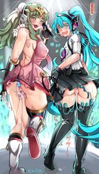 @_@ anal_beads anal_beads_vibrator armpits ass big_ass big_breasts blue_eyes blue_hair commission concert crossover crying crying_with_eyes_open dildo drooling egg_vibrator fire_emblem green_eyes green_hair hatsune_miku heart-shaped_pupils large_ass long_hair looking_at_viewer microphone naughty_face nintendo nipple_bulge object_insertion open_mouth open_smile panties ponytail pussy pussy_juice pussy_juice_trail saliva see-through sex_toy smile stone sweat thick_thighs thighhighs tiki_(tms#fe) tokyo_mirage_sessions_#fe twintails upskirt vaniste very_long_hair vibrator vibrator_under_panties vocaloid wet_panties white_panties