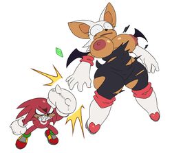 knuckles the echidna from sega by sssonic2