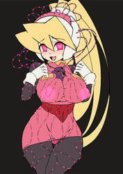 1girls big_breasts ciel_(mega_man) corruption erect_nipples female glowing_nipples mega_man mega_man_zero mind_control nipples_visible_through_clothing semikichi tagme