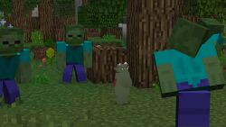 1girls 3d 5boys big_breasts erect_nipples forest goblin goblin_female huge_breasts mine-imator minecraft monster night nude_female nutmastersam outside sex_mod tagme video_games zombie_(minecraft)