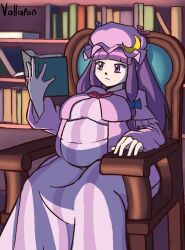 ass bbw belly_overhang big_belly big_breasts big_female breasts chubby chubby_female fat fat_ass fat_female fat_fetish fat_girl fatty female large_female obese obese_female overweight overweight_female patchouli_knowledge plump pork_chop thick_thighs touhou vallapon weight_gain