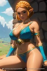 princess zelda from tears of the kingdom by sanctusnsfw