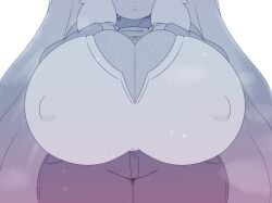 big_ass big_breasts cosmic_wonders cyana_(p.m._seymour) freckles official_art purpleguyri riley_moore_(artist) shortstack tagme wide_hips