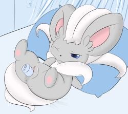 chinchilla cinccino feral fur furry one_eye_closed penetration pokémon_(species) pokemon pussy tagme tail vibrator vibrator_in_pussy yumei