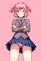 natsuki (doki doki literature club) from doki doki literature club