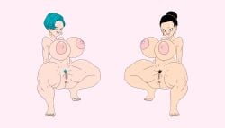 ass asshole big_ass big_breasts big_butt bulma_(dragon_ball) bulma_briefs bulma_briefs_(gt_saga) chichi choose_your_own_adventure dragon_ball dragon_ball_gt dragon_ball_super dragon_ball_z edit edited full_body mature mature_female milf milfs mother naked nipples older_female pawg pubic_hair pussy ready_for_sex ready_to_fuck rectum