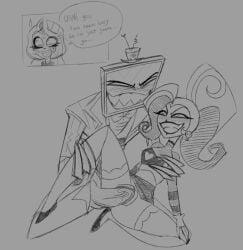 charlie_morningstar_(hazbin_hotel) hazbin_hotel penetration pervertedf-ggot sex velvette vox_(hazbin_hotel)