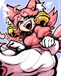 1girls 2026 ass breasts deltarune deltarune_chapter_5 diddlydooter1 female female_only mad_mew_mew mew_mew_(undertale) mew_mew_kissy_cutie tagme thighs undertale undertale_(series)