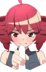 1boy 1boy1girl 1girls 1male 2d_animation 2d_artwork animated artist_request blushing closed_eyes closed_mouth closing_eyes clothed_female_nude_male cum cum_in_air cumming cumming_from_handjob cute cute_face fapping gif hand_on_penis handjob huge_load jerking jerking_off jerkingoff jerkingoff_another kasane_teto load_of_cum long_cumshot long_distance_cumshot looking_at_viewer medium_breasts nervous nervous_expression nervous_face nervous_female nervous_sweat pov pov_eye_contact pov_handjob pov_male red_cheeks red_eyes red_hair shy shy_expression simple_background small_penis stroking_cock stroking_penis sweatdrop sweating tattoo_on_arm tattooed_arm twin_drills utau viewer_pov vocaloid white_background white_body white_penis