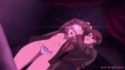 1boy 1girls after_rape animated anime evil_girl female gif healer kaifuku_jutsushi_no_yarinaoshi keyarga_(redo_of_healer) norn_clatalissa_jioral petite petite_breasts petite_female pink_hair redo_of_healer teenager tnk_(company) transformation transition white_panties