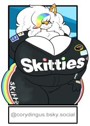 bbw big_breasts breasts cleavage female furry huge_breasts mexifurfoof overweight ssbbw tagme thick_thighs wide_hips
