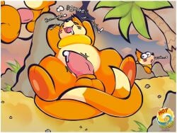 2_tails 4:3 ambiguous_gender anal anal_penetration balls beach bodily_fluids border buizel cheek cloud cuchu dipstick_tail drooling duo eyes_closed feral flotation_sac fur generation_4_pokemon genital_fluids genitals grass heart_eyes heart_symbol hi_res leaking_precum male mammal markings multi_tail mustelid nintendo one_fang onomatopoeia orange_body orange_fur otter palm_tree pawpads paws penetration penis plant pokemon pokemon_(species) precum rock saliva shaded sleeping sound_effects sunset tail tail_markings tan_body tan_fur tapering_penis teeth text throbbing throbbing_penis tongue tree voyeur wet_dream whisker_markings white_border