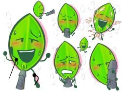 battle_for_dream_island battle_for_dream_island_again bfb bfdi bfdia blowjob cum cum_on_face disembodied_penis hugging_penis leafy_(bfdi) object_shows penis pussy pussy_juice vaginal_penetration