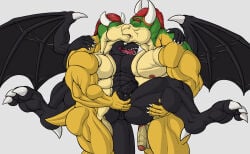 2024 abs age_difference aged_up anthro anthro_on_anthro anus areola ball_grab balls barazoku biceps big_balls big_muscles big_penis black_body bowser bowser_jr. butt carrying_another claws deltoids digitigrade dragaux dragon erection european_mythology eyebrows eyes_closed father's_day father_(lore) father_and_child_(lore) father_and_son_(lore) flaccid foreskin french_kissing genitals glans grey_background group group_sex hair hand_on_shoulder hi_res holidays horn huge_balls huge_muscles huge_penis humanoid_genitalia humanoid_penis incest_(lore) kevindragon kissing koopa male male/male mario_bros mature_anthro mature_male membrane_(anatomy) membranous_wings muscular muscular_anthro muscular_male mythological_creature mythological_scalie mythology nintendo nipples non-mammal_balls non-mammal_nipples nude open_mouth parent_(lore) parent_and_child_(lore) parent_and_son_(lore) pecs penis ponytail pubes quads red_eyebrows red_hair ring_fit_adventure scalie sex simple_background son_(lore) spread_legs spreading standing tail teeth thick_arms thick_penis thick_thighs threesome tongue trapezius triceps trio unretracted_foreskin vein veiny_penis western_dragon wings yellow_body