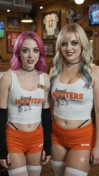 ai_generated asmr bully bullying emo goth gstring hooters hooters_uniform tagme thong video wedgie wedgiebully