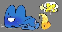 after_sex algebralien battle_for_dream_island battle_for_dream_island_again bfb bfdi bfdia cum cum_leaking_out_of_anus four_(bfb) object_shows tentacle_penis x_(bfb)