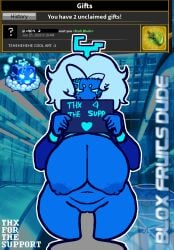 animated animated_gif blox_fruits bloxfruitsdude blue_skin control_(blox_fruits) self_upload tagme vaginal_penetration