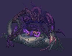 alien anthro male_only male_penetrating snakehead404 tagme xenomorph yaoi