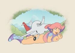 absurd_res aircraft airplane ass breasts duo fantasy female glimmer_(she-ra) hi_res human living_aircraft living_machine living_vehicle machine male male/female mammal minum sex she-ra_and_the_princesses_of_power vehicle