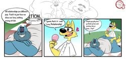 2021 anal anal_sex animal_humanoid anthro arm_support ass big_ass big_ass_(male) big_bottom big_butt bigger_male black_nose blush bodily_fluids border bottomless bubble_ass bubble_butt canid canine canis clothed clothing comic couple daddy_penetrated dat_ass dat_butt dessert dialogue domestic_cat domestic_dog drooling dumptruck_ass dumptruck_butt duo english_text eyebrows eyewear fangs fat_ass fat_butt felid feline felis food from_behind_(disambiguation) fur gay gay_couple glasses grass hand_on_butt hi_res holding_object huge_ass huge_butt humanoid humanoid_pointy_ears humor ice_cream ice_cream_cone large_ass large_butt lester_(trashtoonz) looking_aside lying male male/male male_penetrated male_penetrating male_penetrating_male mammal massive_ass massive_butt oliver_(trashtoonz) on_front open_mouth outside overweight overweight_male penetration picnic_blanket plant plump_ass plump_butt raised_eyebrows romantic_couple round_ass round_butt saliva sex shirt short_tail size_difference small_dom_big_sub small_top_big_bottom smaller_male smile stubble superchub tailwag teeth text thick_ass thick_butt thick_thighs topwear trashtoonz twink_and_daddy twink_penetrates twink_penetrating_daddy whiskers white_border yellow_body yellow_fur