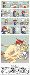 4boys anal comic final_fantasy final_fantasy_vii gay male nude penis red_hair reno rude_(final_fantasy_vii) rufus_shinra sex smooth_skin tseng yaoi