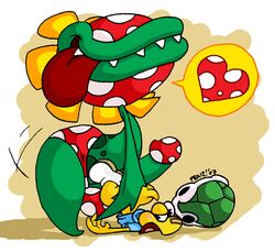 2007 dendrophilia koopa koopa_troopa koops male male/ambiguous mario_(series) nintendo paper_mario petey_piranha piranha_plant plant plant_humanoid praiz smooth_skin super_mario_sunshine