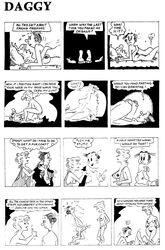 blondie_(comic) blondie_bumstead casual comic comic_strip dagwood_bumstead embarrassed emotionless_sex facesitting female human insult male masturbation pale_skin parody tagme tired tired_out uninterested uninterested_sex watching_masturbation