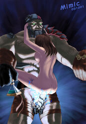 2009 blizzard_entertainment breasts brown_hair cult_of_the_damned female flesh_titan grand_widow_faerlina human interspecies long_hair male mimic_(artist) naxxramas penetration penis scourge_(warcraft) size_difference spread_legs thaddius vaginal_penetration warcraft world_of_warcraft