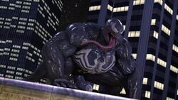 1boy balls erection ewr-115 male male_only marvel nude penis solo spider-man_(series) symbiote tongue tongue_out venom venom_(marvel)