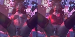 3boys 3d 4k ada_wong ada_wong_(adriana) asian asian_female brown_eyes brown_hair capcom choker erect_nipples exposed_breasts female head_hold leggings legs_spread looking_away mind_break nude nude_female nude_male poster red_dress reflection resident_evil resident_evil_2 resident_evil_2_remake scathachalter sfm sitting_on_penis small_breasts source_filmmaker sunglasses tinted_eyewear vaginal_penetration vaginal_sex watermark