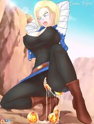 android 18 from dragon ball