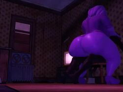 1boy 1boy1girl 1girls 2021 3d 3d_(artwork) 3d_animation ambiguous_penetration animated big_ass bouncing_ass cowgirl_position faceless_male female five_nights_at_freddy's gigantic_ass huge_ass implied_vaginal large_ass large_penis male massive_ass no_sound purple_girl purple_guy purple_guy_(fnaf) reverse_cowgirl_position riding riding_penis rule_63 tagme television thick_ass thick_thighs tv video voluptuous wendy_afton wide_hips william_afton willklvo