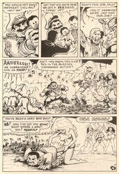 2boys 4girls army_girl cherry_poptart cherry_poptart_(comic) comic comic_page dialogue dictator dildo dildo_in_ass ellie_dee hairy_ass hairy_legs hairy_male larry_welz lola_palooza naked naked_female no_color nude nude_female pants_down patty_melt pegging straight_hair strap-on strapon tagme