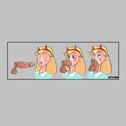 1boy 1boy1girl 1girls alt0252 blowjob cum_in_mouth cum_in_throat deep_throat deepthroat demon_girl devil_horns disembodied_penis disney disney_channel fellatio gag gagging interracial oral oral_rape oral_sex penis petite rape star_butterfly star_vs_the_forces_of_evil surprised teenager testicles tricked tricked_into_blowjob tricked_into_sex x-ray