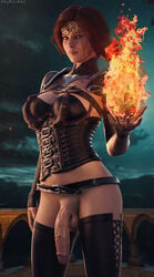 triss merigold from cd projekt red by skykliker