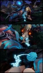 1girls 3d blender blood_elf comic cum cum_on_hand english_text first_person_view handjob interspecies multiple_images text vell(vellektra) vellektra world_of_warcraft zoophilia