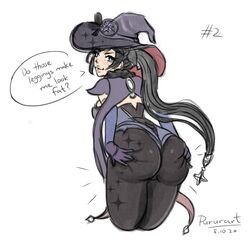 mona (genshin impact) from genshin impact by pururart