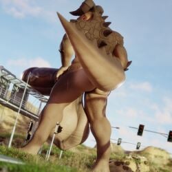 1:1 2026 2_horns 3d_(artwork) abs anthro artist_logo balls bethesda_game_studios biceps big_balls big_muscles big_penis blender_(artwork) brown_body brown_scales bus_stop bus_stop_sign city claws daddyclaw_(vulgarvictor) deathclaw desert digital_media_(artwork) erection fallout fingers foreskin frooberx genitals glans glowing glowing_eyes grass hand_on_hip highway horn huge_balls huge_cock humanoid_genitalia humanoid_penis hyper hyper_balls hyper_genitalia hyper_penis incoming landscape_dwarfing logo looking_pleasured looming looming_over macro macro_focus male microsoft moon muscular muscular_anthro muscular_male nipples nude nude_macro nude_male palm_tree pecs penis pink_glans plant reptile retracted_foreskin road scales scalie sharp_teeth sign solo spikes stop_sign street sun sunny teeth traffic_light tree vulgarvictor_(modeler) watermark widescreen